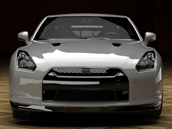 3d max nissan gt-r standard materials - Nissan GT-R STANDARD MATERIALS by fabelar